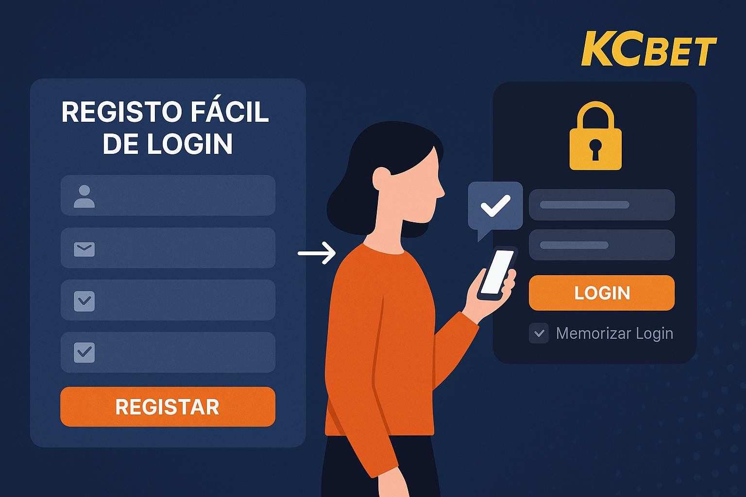 Não Perca tempo, o rRgistro na site KCBET